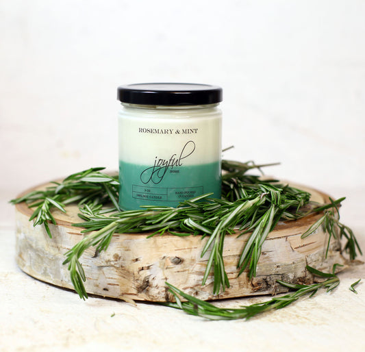 Rosemary & Mint Soy Candle & Wax Melts