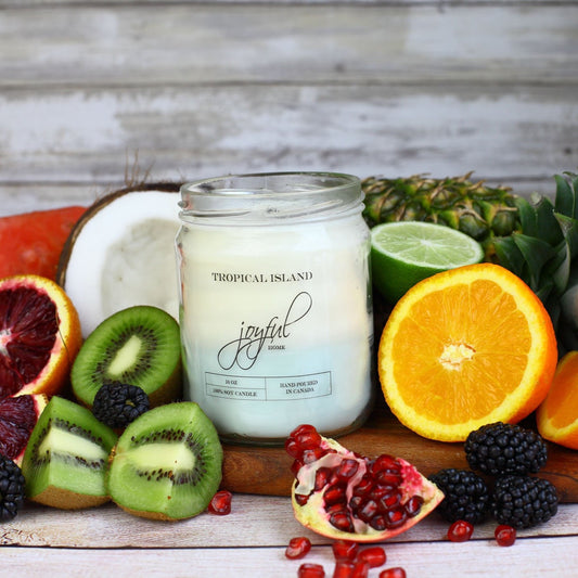 Tropical Island Soy Candles - Joyful Home Inc.