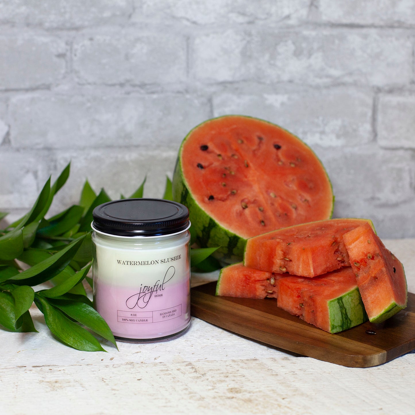 Watermelon Slushie Soy Candles - Joyful Home Inc.