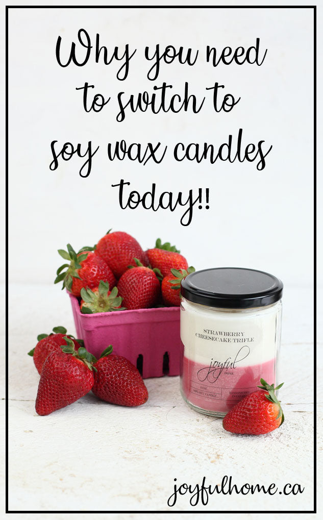 Why you need to switch to soy wax candles today