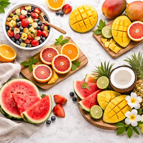 Fruitilicious Collection of Soy Wax Candles and Soy Wax Melts