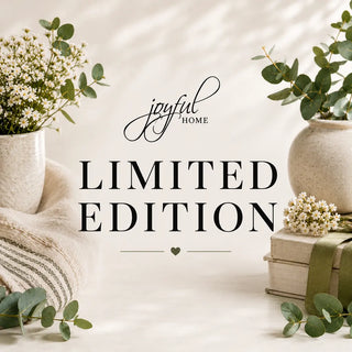 Joyful Home™ Limited Edition Collection of Soy Candles & Wax Melts