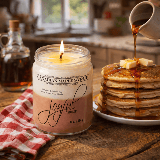 Canadian Maple Syrup Soy Wax Candle