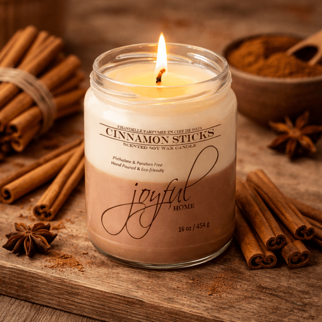 Cinnamon Sticks Soy Wax Candle