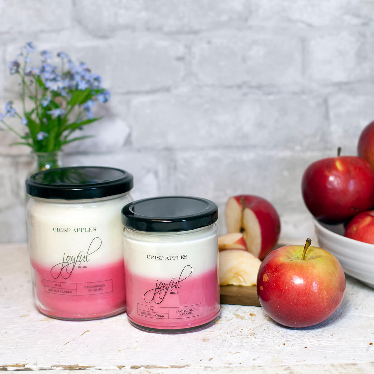 Crisp Apple 8oz & 16oz Soy Wax Candle