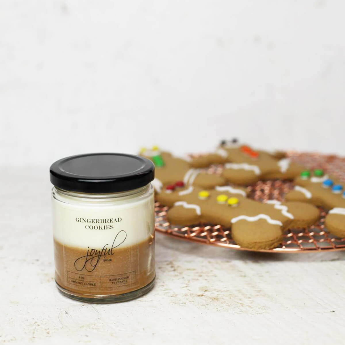 Gingerbread Cookies 8oz Soy Wax Candle