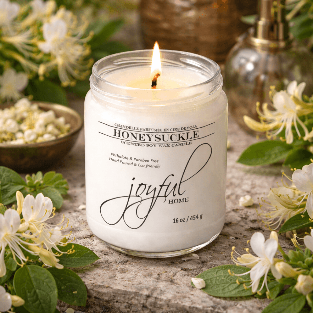 Honeysuckle Soy Wax Candle