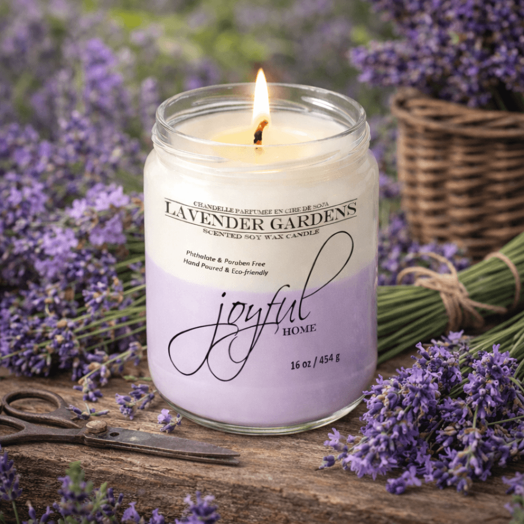 Lavender Gardens Soy Wax Candle
