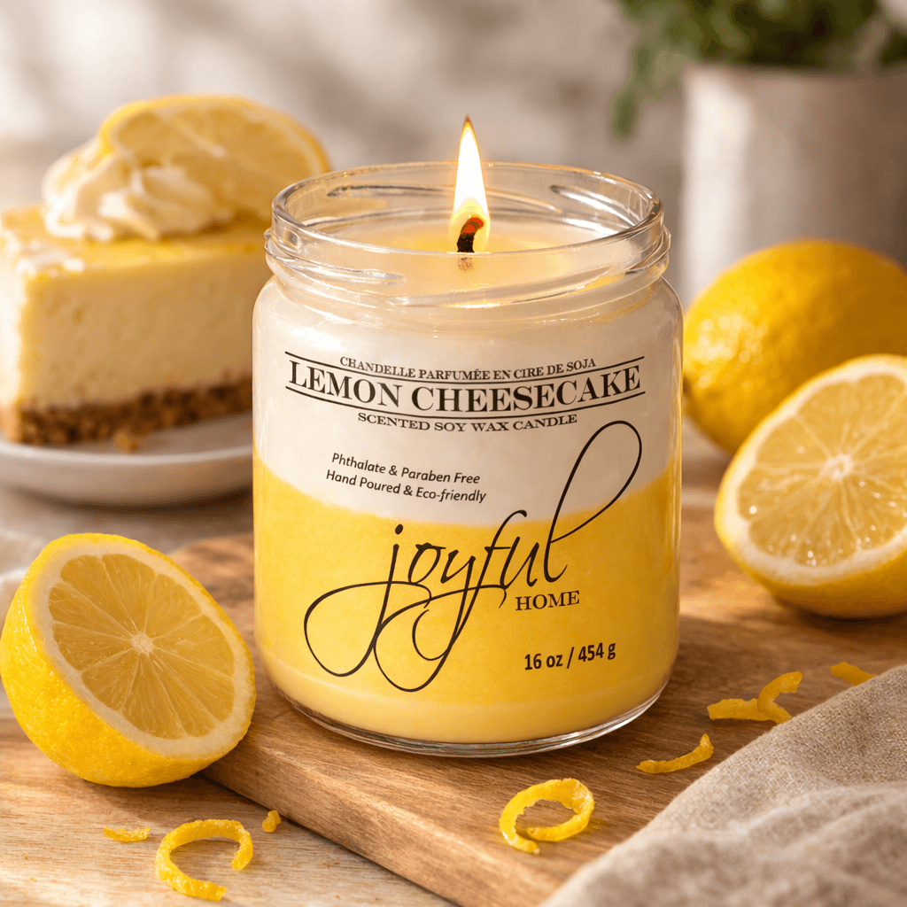 Lemon Cheesecake Soy Wax Candle