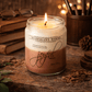 Mahogany Wood Soy Wax Candle