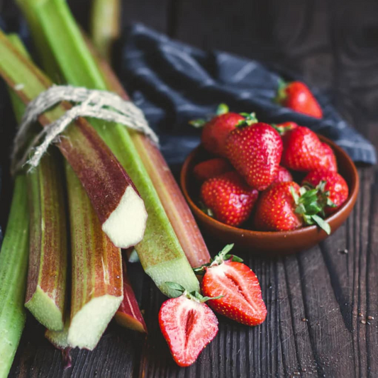 Strawberry Rhubarb Pie Soy Wax Candles & Melts