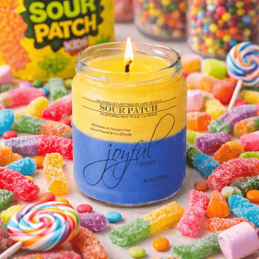 Sour Patch Soy Wax Candle