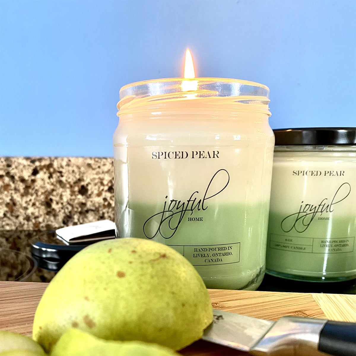 Spiced Pear Soy Wax Candle and Soy Wax Melts