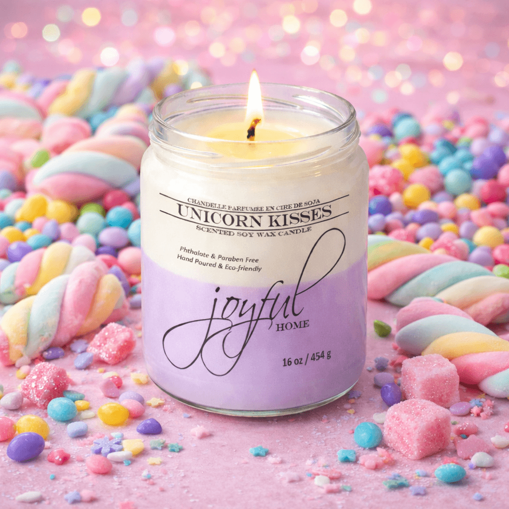 Unicorn Kisses Soy Wax Candle