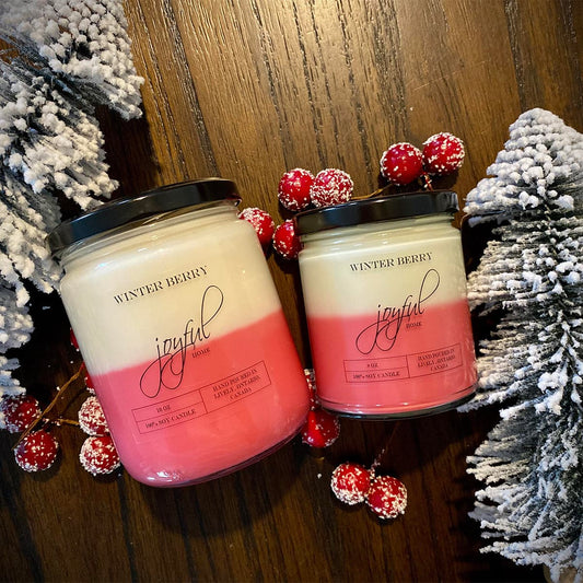 Winter Berry Soy Candles & Wax Melts