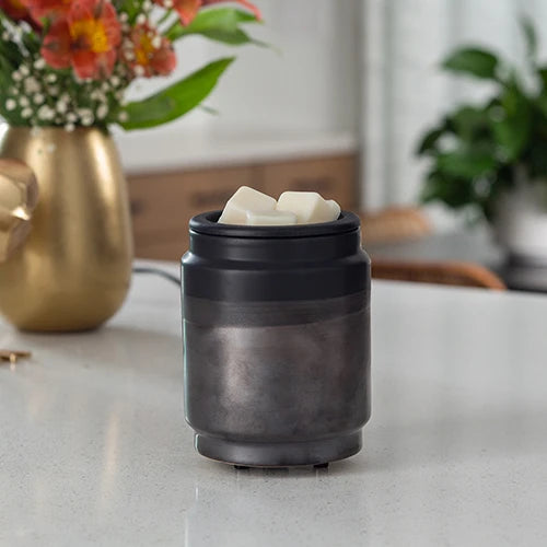 Candlewarmers Black Dipped Flip Dish Wax Warmer 1