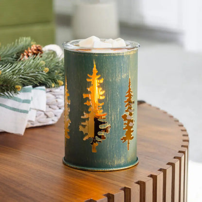 Candlewarmers Golden Pines Metal Candle Warmer 1