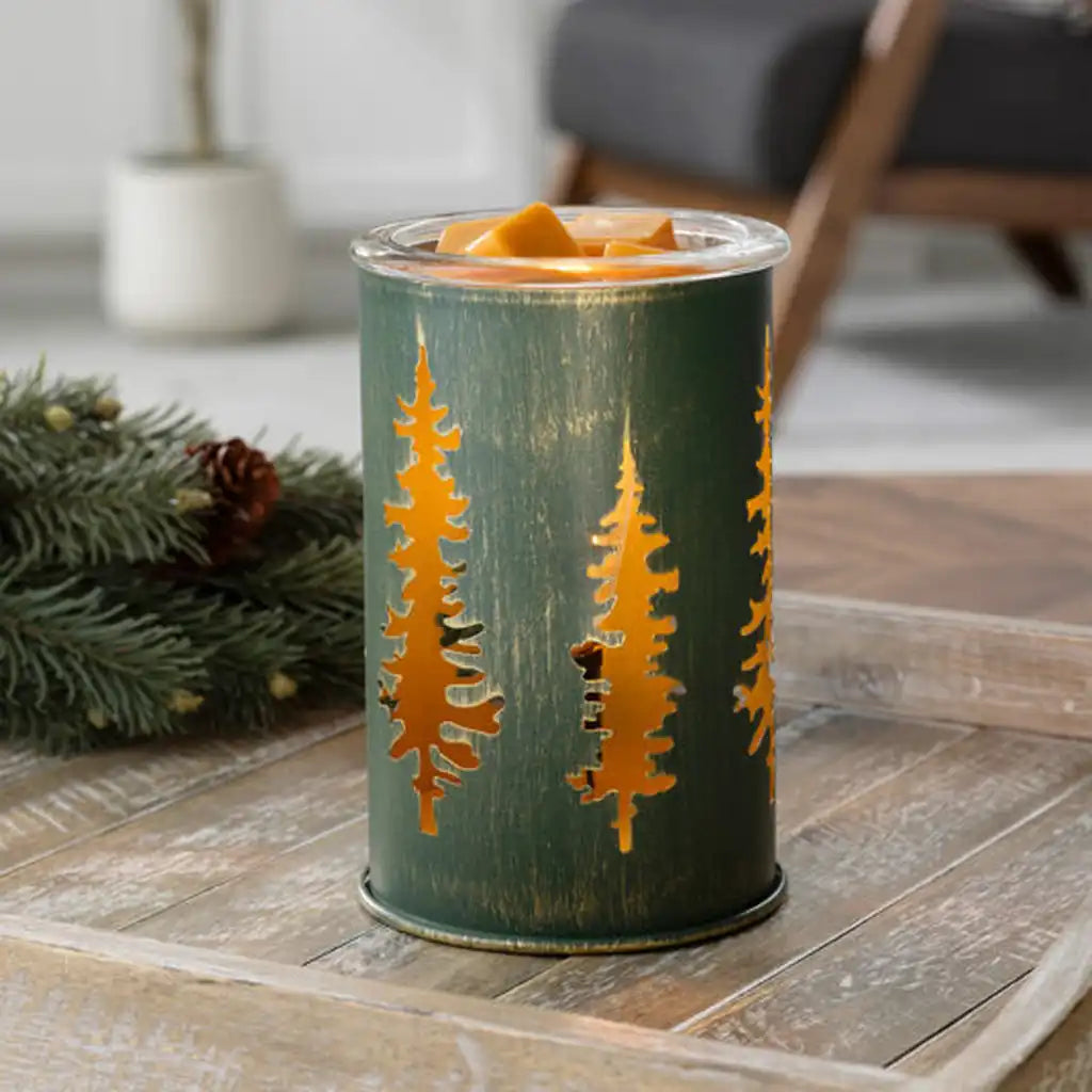 Candlewarmers Golden Pines Metal Candle Warmer 2