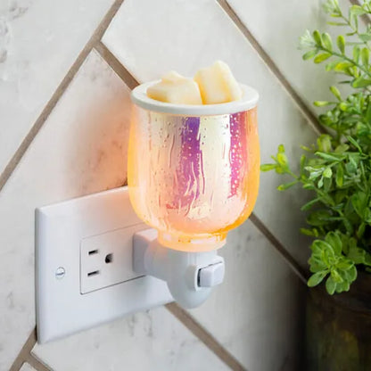 Candlewarmers Iridescent Glow Pluggable Wax Warmer 1