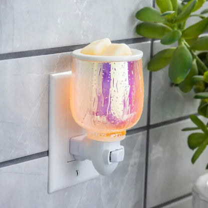 Candlewarmers Iridescent Glow Pluggable Wax Warmer 2
