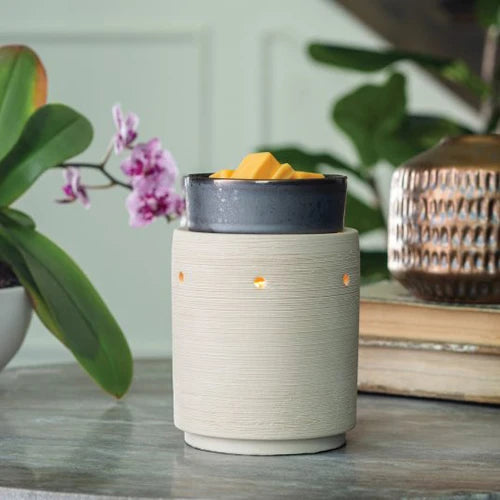 Candlewarmers Iron And Clay Illumination Wax Warmer 1
