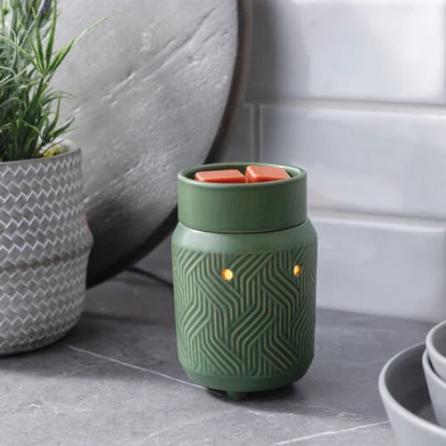 Candlewarmers Jade Midsize Illumination Wax Warmer 1