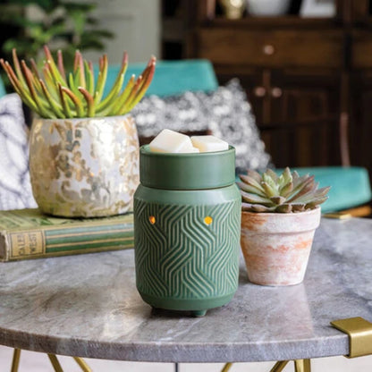 Candlewarmers Jade Midsize Illumination Wax Warmer 2