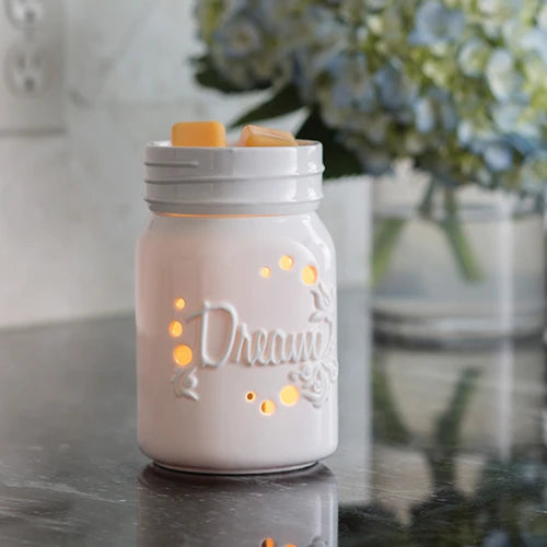 Candlewarmers Mason Jar Dream Midsize Wax Warmer
