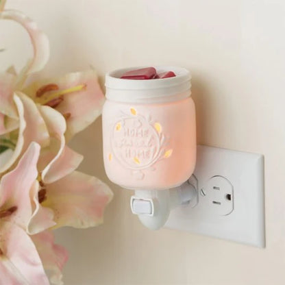 Candlewarmers Mason Jar Pluggable Wax Warmer 2