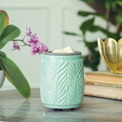 Candlewarmers Mint Leaf Flip Dish Wax Warmer 1
