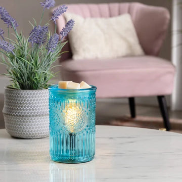 Candlewarmers Vintage Parisian Glass Illumination Wax Warmer 1