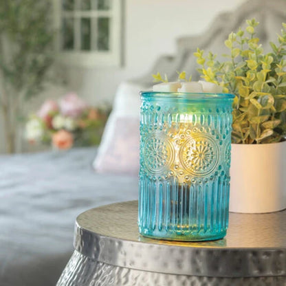 Candlewarmers Vintage Parisian Glass Illumination Wax Warmer 2