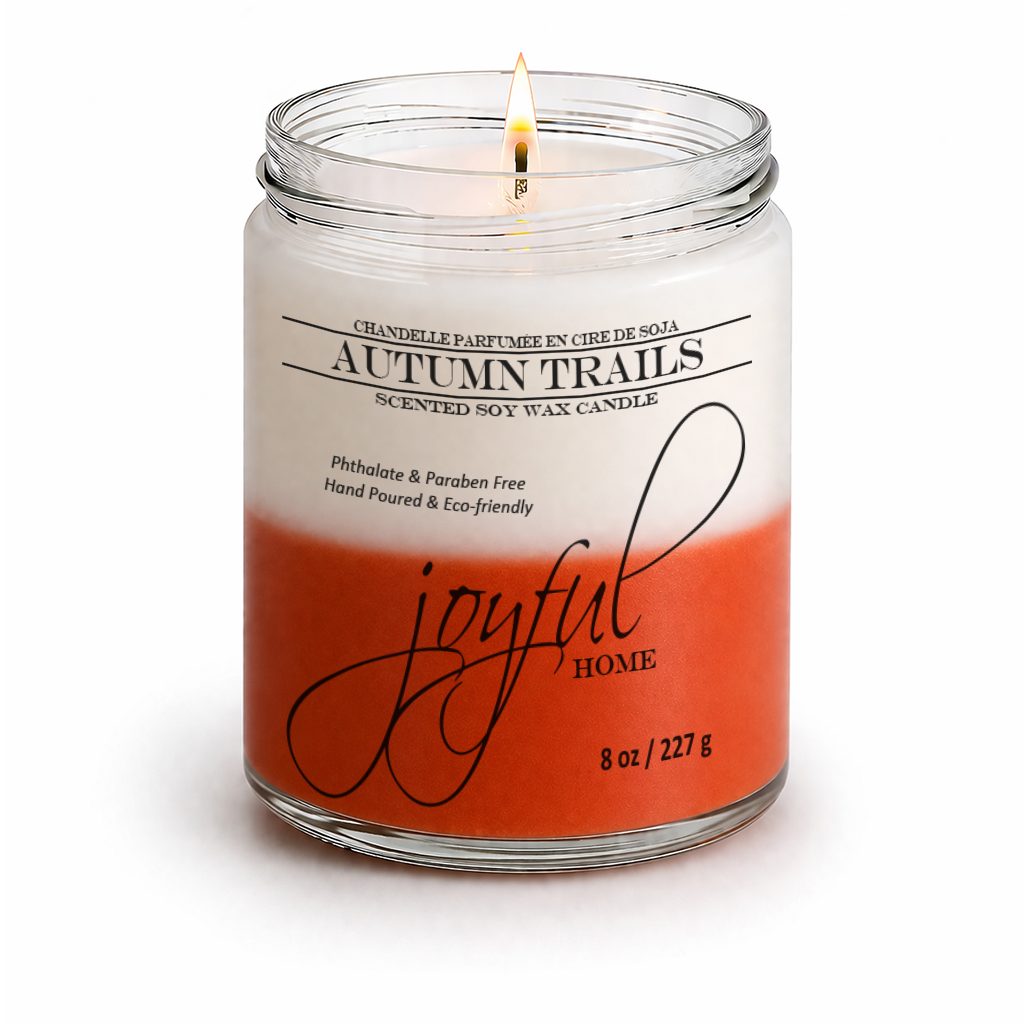 Joyful Home Autumn Trails Soy Wax Candle 8oz