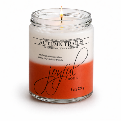 Joyful Home Autumn Trails Soy Wax Candle 8oz