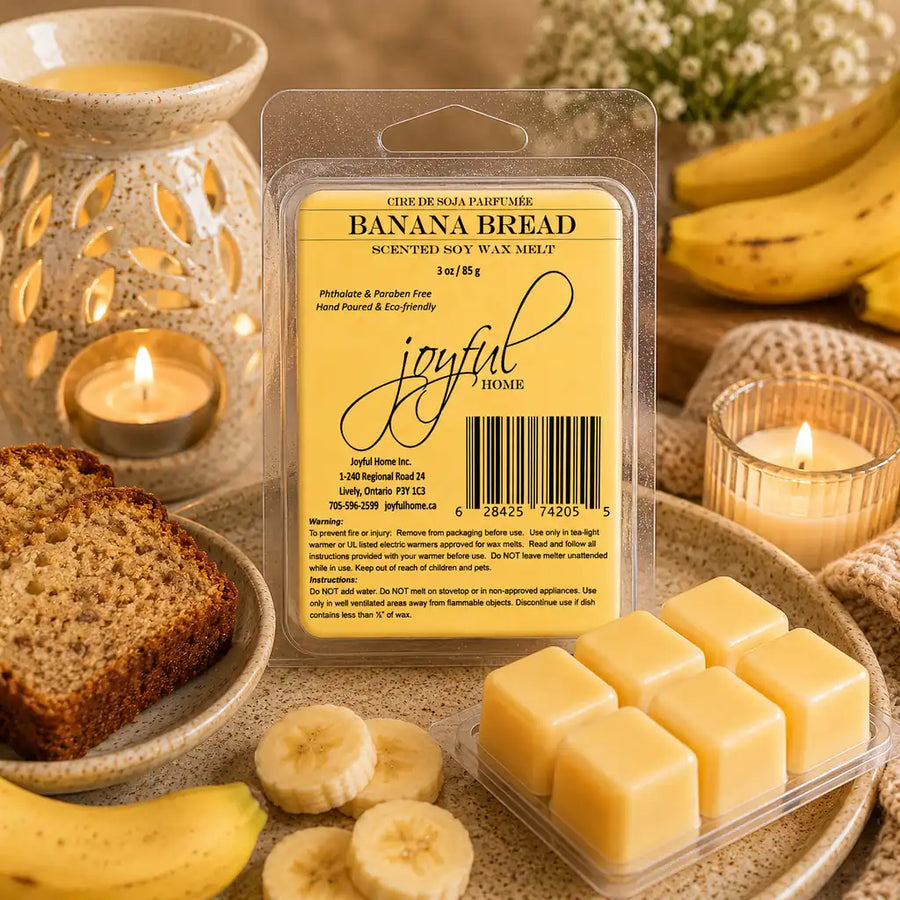Banana Bread Soy Candles & Wax Melts