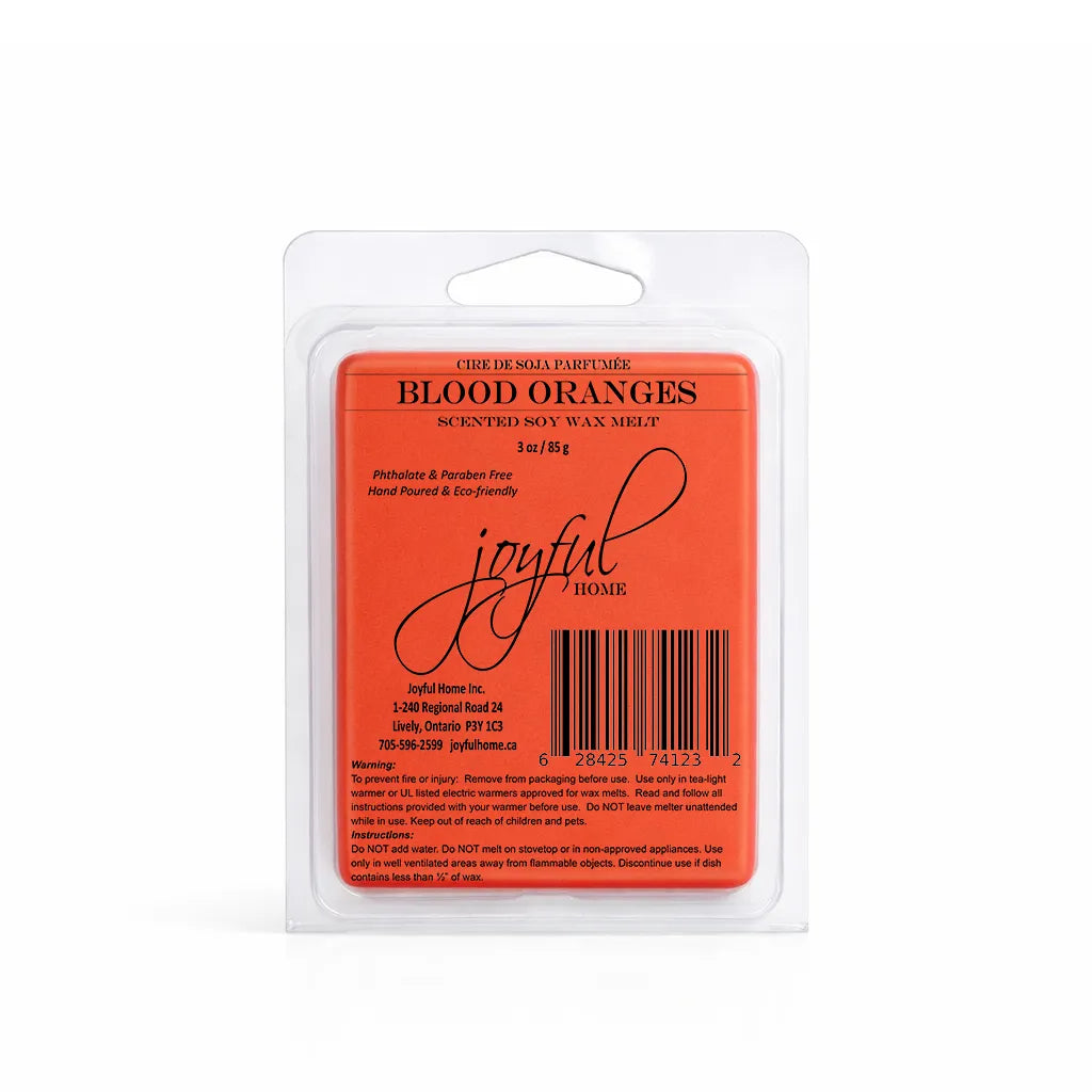 Joyful Home Blood Oranges Soy Wax Melt
