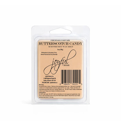 Joyful Home Butterscotch Candy Soy Wax Melt
