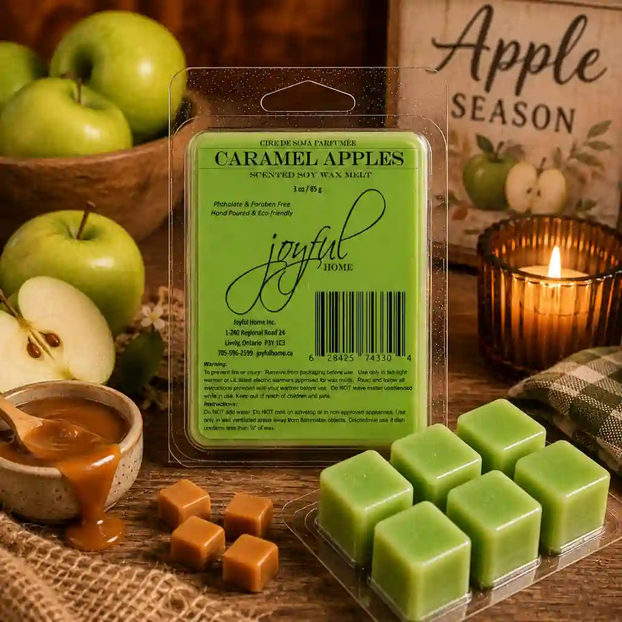 Caramel Apples Soy Candles & Wax Melts