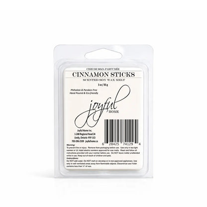 Joyful Home Cinnamon Sticks Soy Wax Melt Dye Free