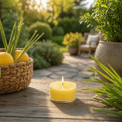 Joyful Home Citronella Soy Wax Tea Light Scene