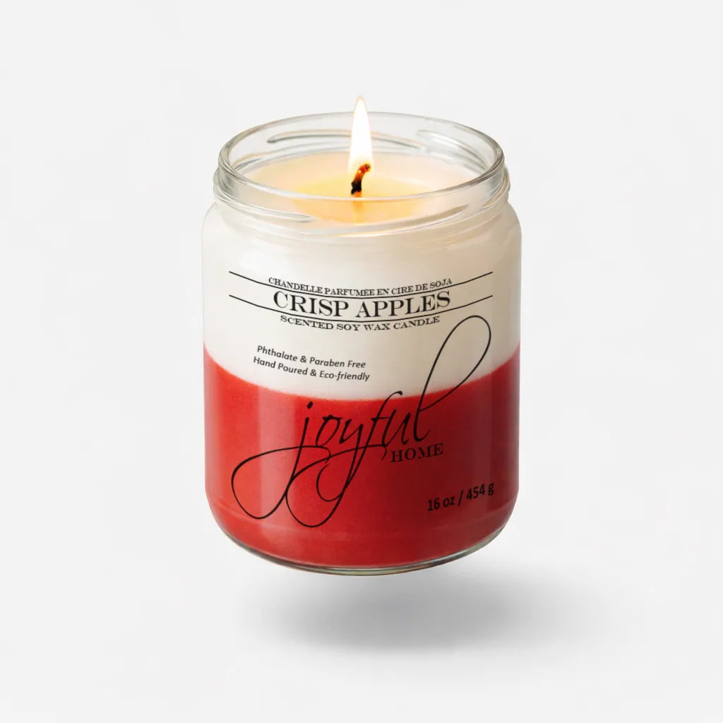 Joyful Home Crisp Apples Soy Wax Candle 16oz