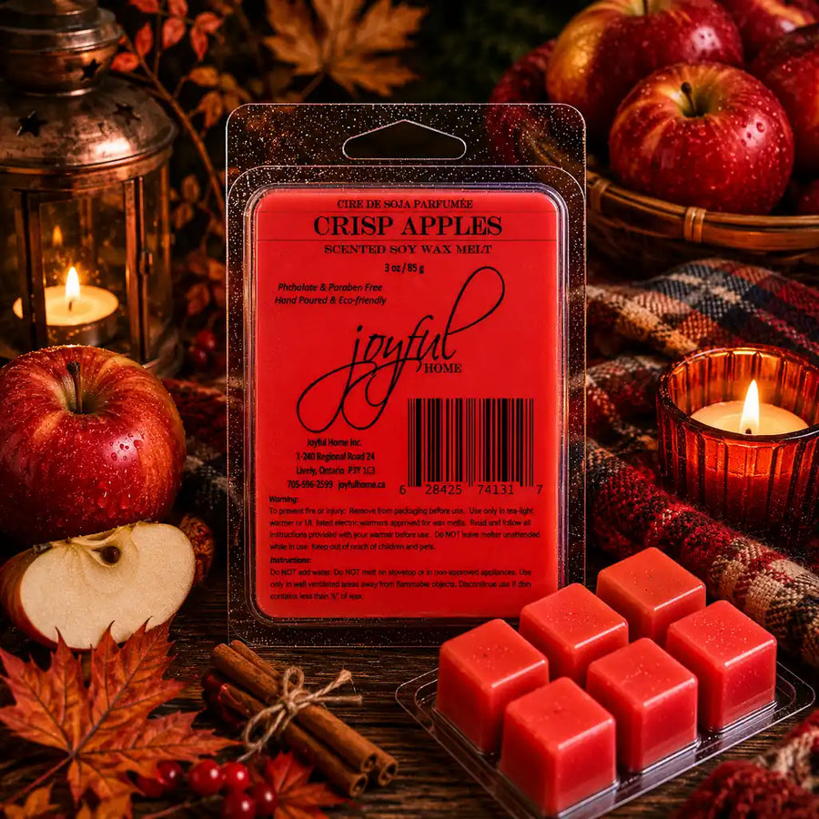 Crisp Apples Soy Candles & Wax Melts