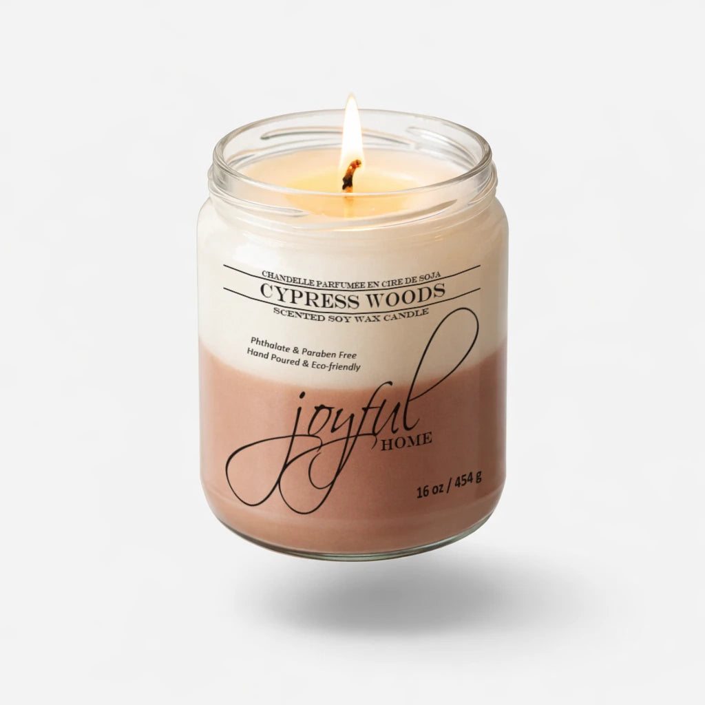 Joyful Home Cypress Woods Soy Wax Candle 16oz