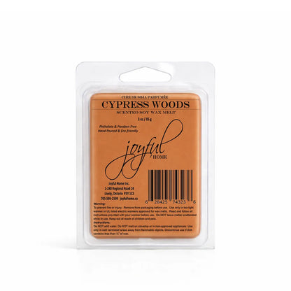 Joyful Home Cypress Woods Soy Wax Candle Melt
