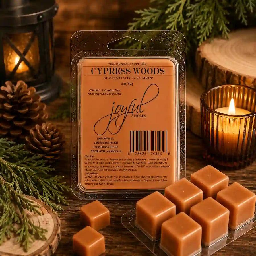 Cypress Woods Soy Candles & Wax Melts