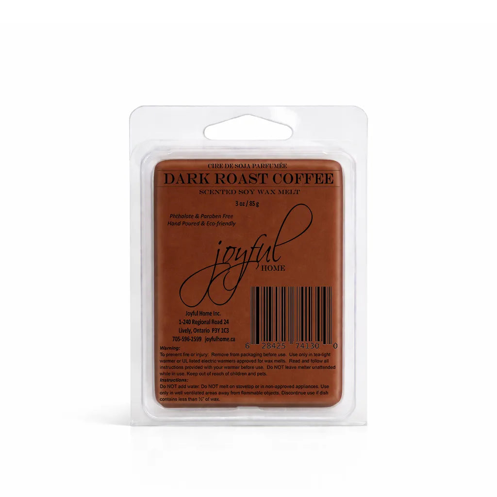 Joyful Home Dark Roast Coffee Soy Wax Melt