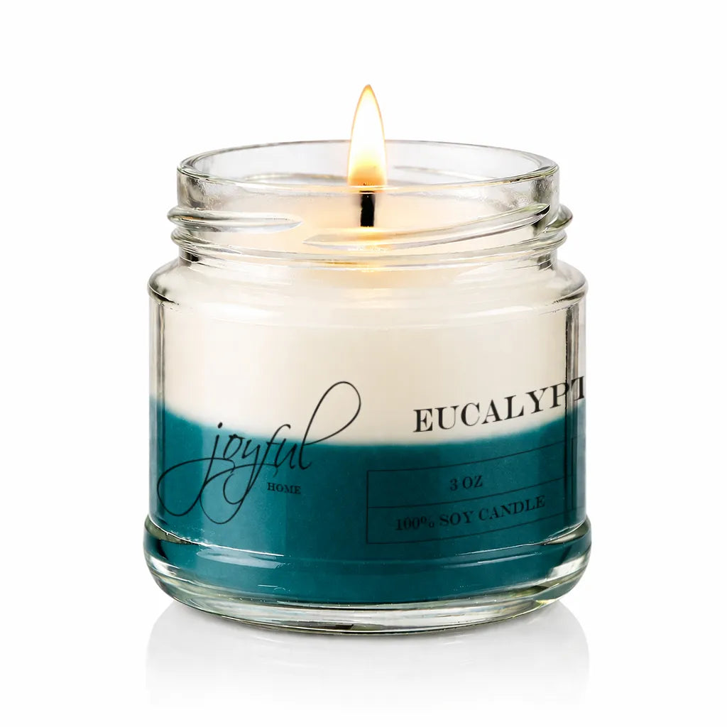 Joyful Home Eucalyptus Soy Wax Candle 3oz