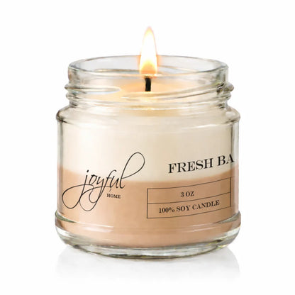 Joyful Home Fresh Baked Bread Soy Wax Candle 3oz