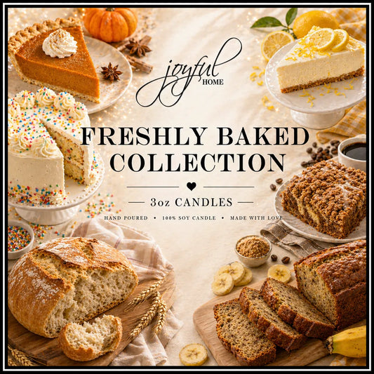 Joyful Home Freshly Baked Collection Soy Wax Candles