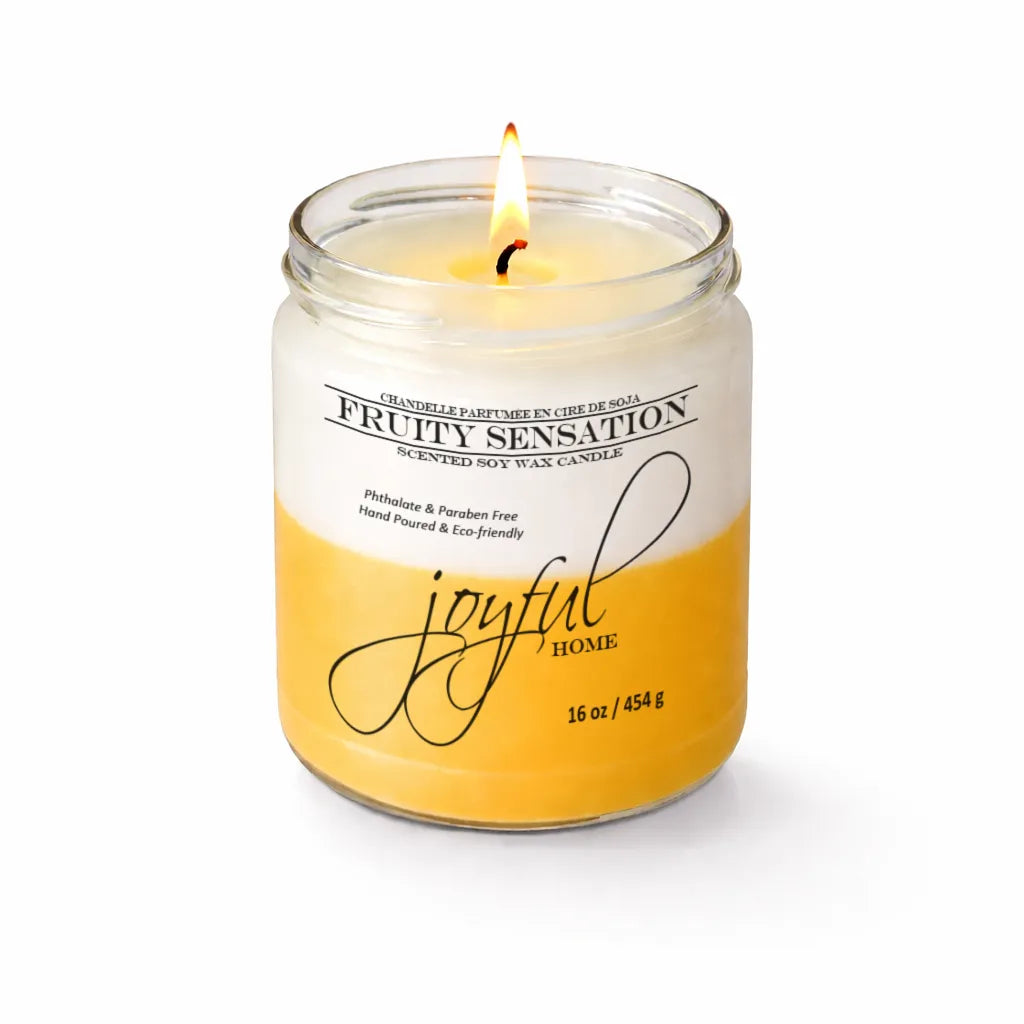 Joyful Home Fruity Sensation Soy Wax Candle 16oz